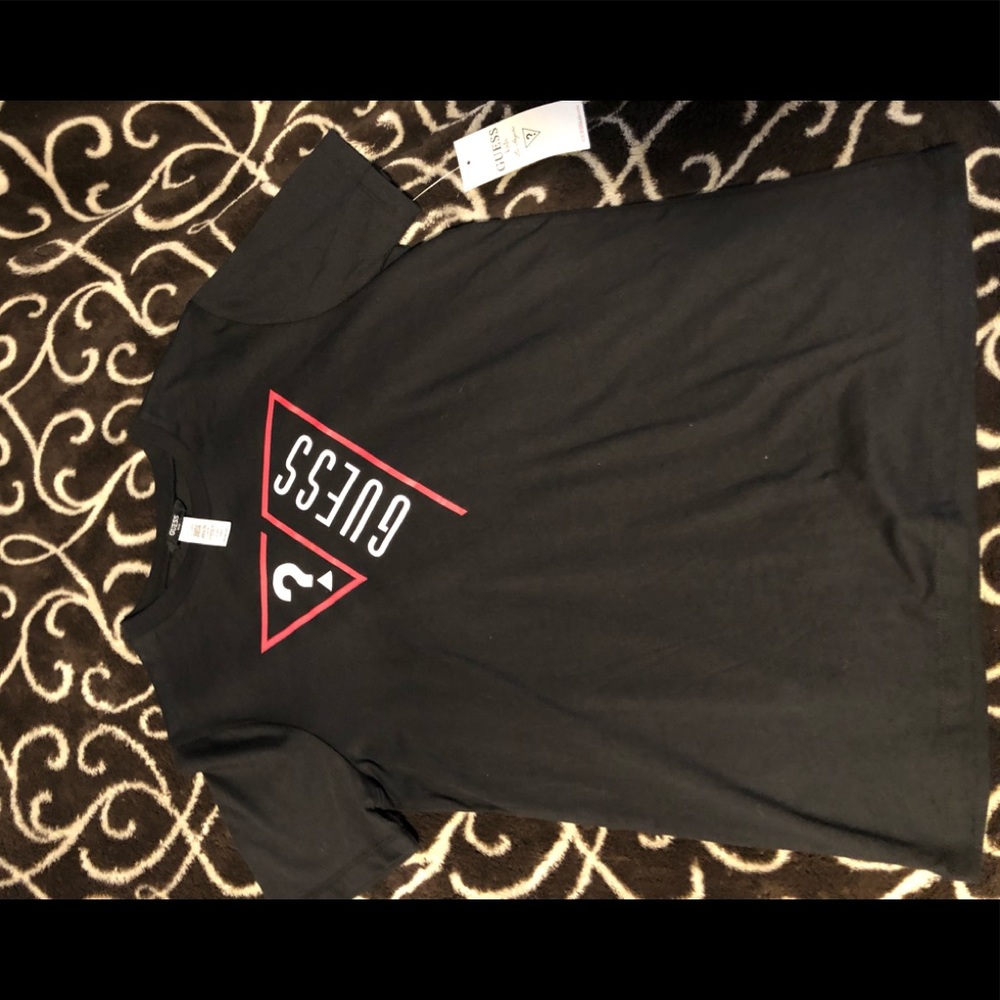 GUESS KIDS BLACK SHIRT